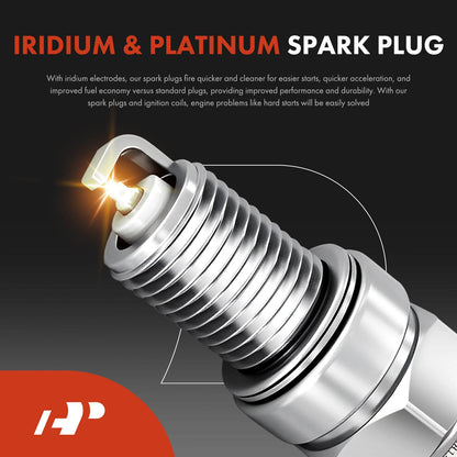 3X Ignition Coil & 6X Iridium Spark Plug for Mercedes-Benz