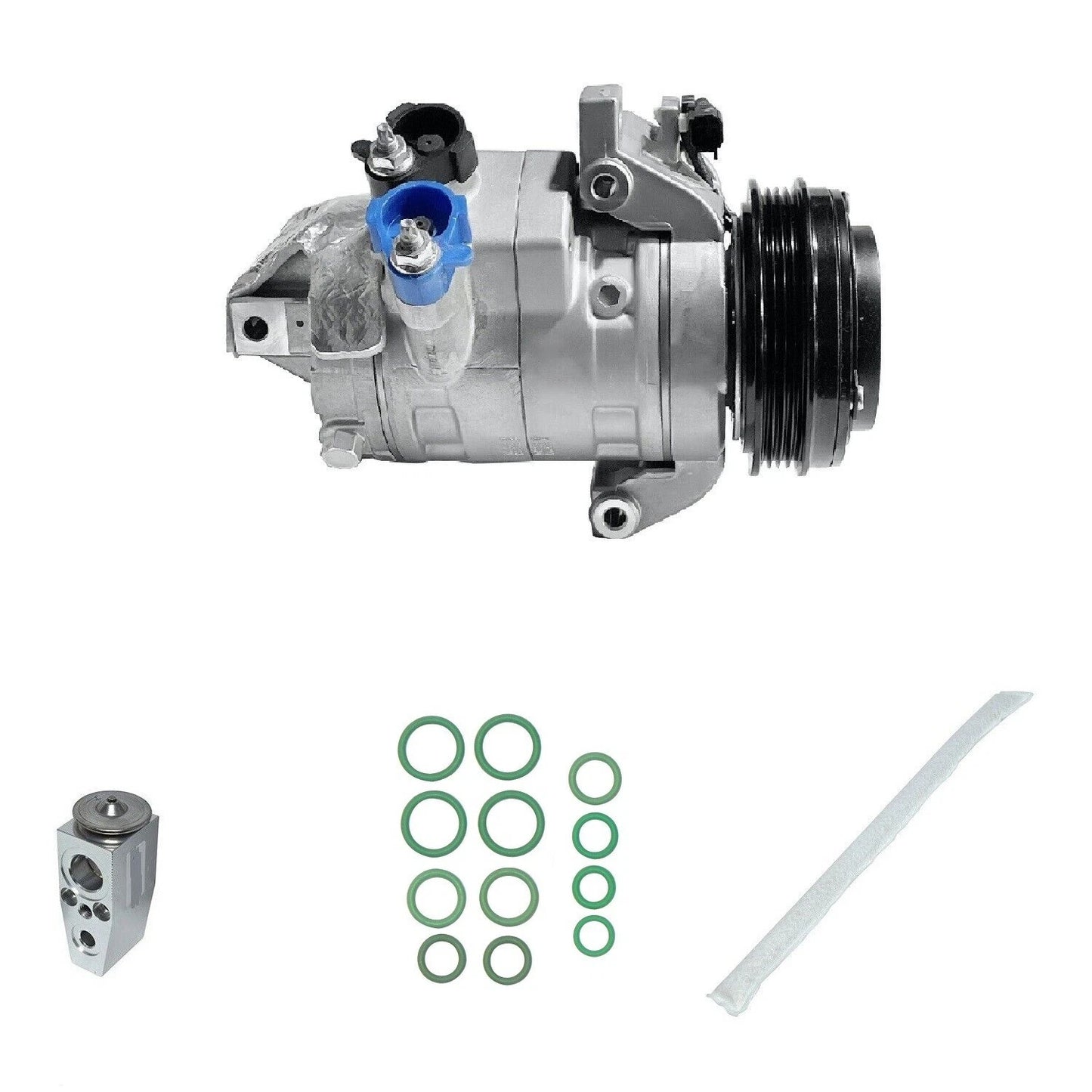 AC Compressor Kit Replacement for Ford Transit 350 HD 3.5L 3.7L (2017–2018)