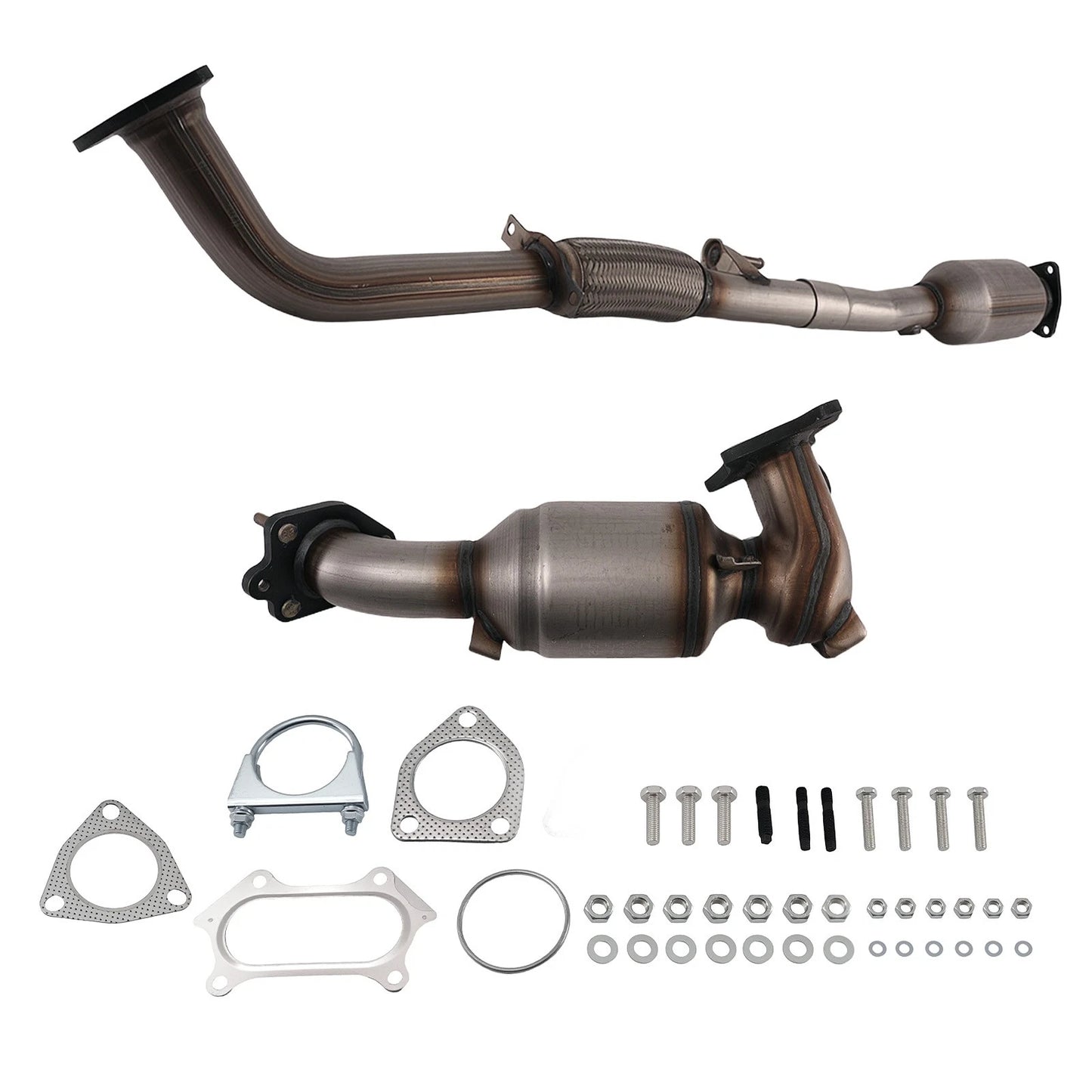 Front & Rear Catalytic Converter W/ Gasket for Honda Accord 2.4L (2013–2017)