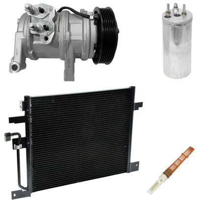 AC Compressor Kit with Condenser for Dodge Dakota 3.7L (2004–2004)