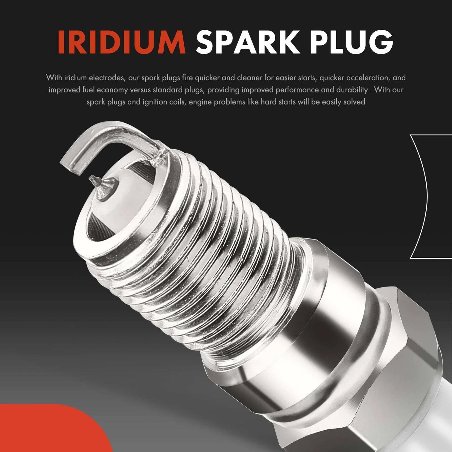 3X Ignition Coils & 6X Iridium Spark Plugs for Chevy Buick