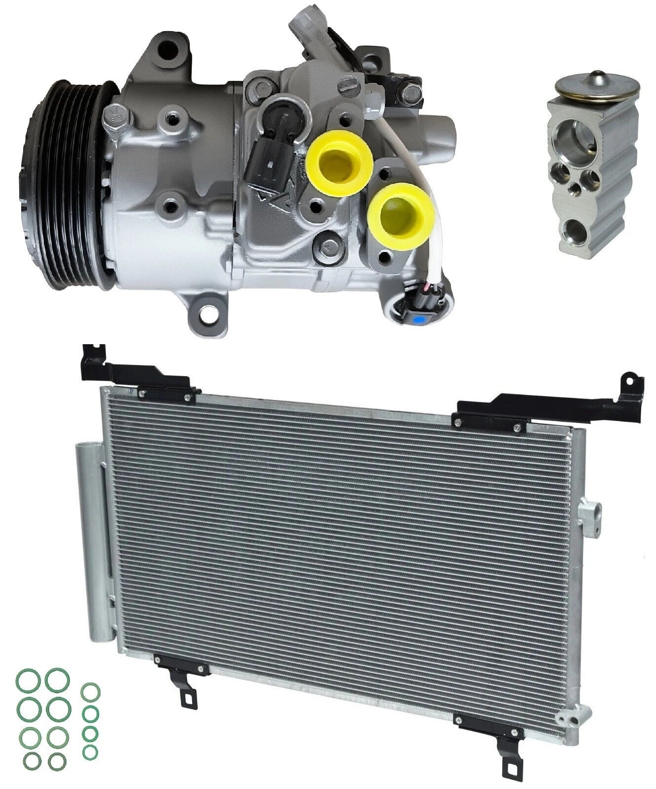 AC Compressor Kit With Condenser for Subaru Legacy 2.5L (2022–2024)