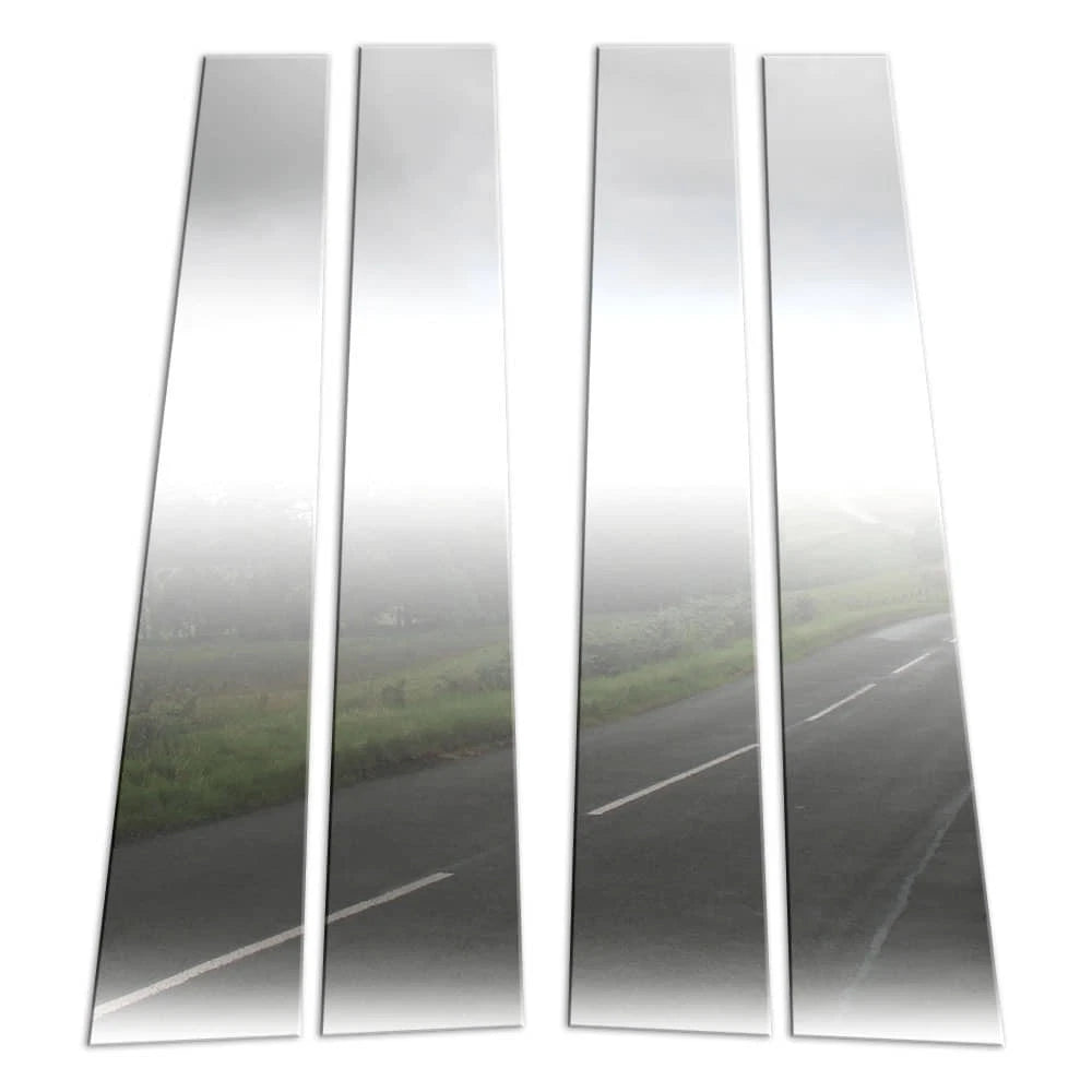 4Pc Chrome Pillar Post Covers for 07-16 GMC Acadia - Upgrade Your Auto P3348