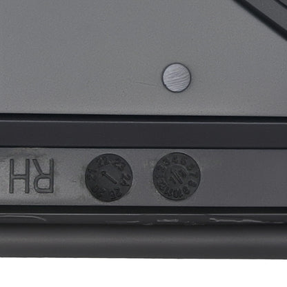 Left Right Side Mirror Flag Applique for Fiat 500 (2012–2019) Black