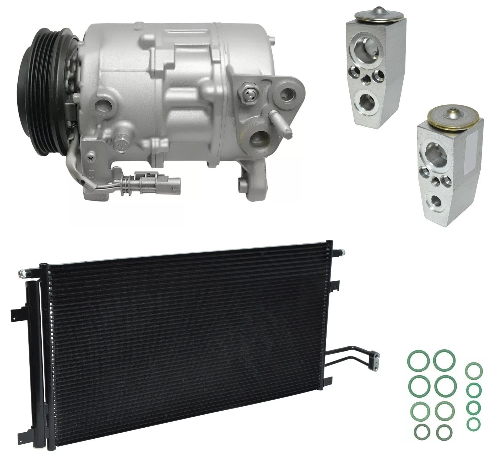 AC Compressor Kit With Condenser for Chevrolet Suburban 5.3L (2015–2015)