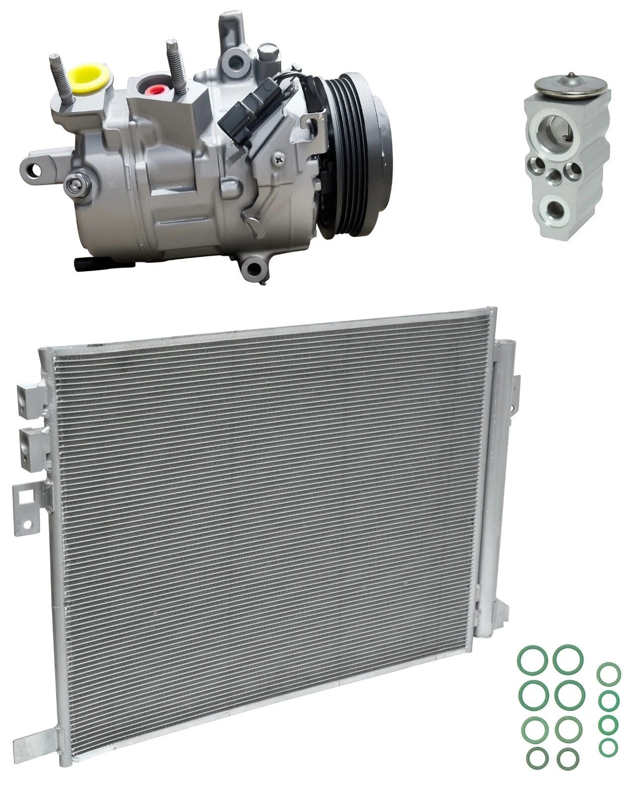 AC Compressor Kit with Condenser for Ford Police Interceptor 2022–2022