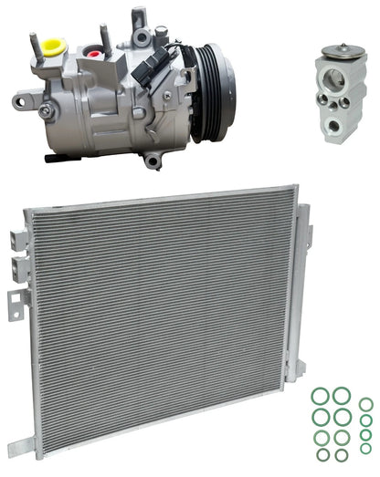 AC Compressor Kit with Condenser for Ford Police Interceptor 2022–2022