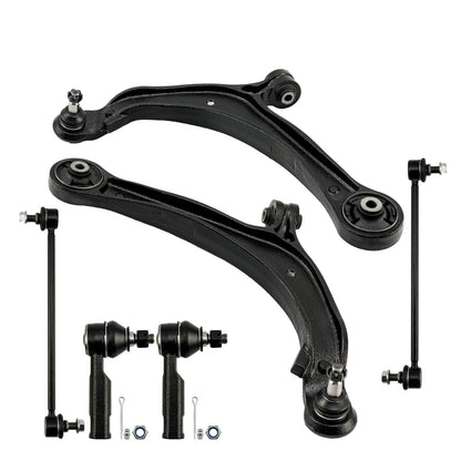 Front Lower Control Arms Outer Tie Rod Sway Bars for Honda Odyssey (2011–2017)