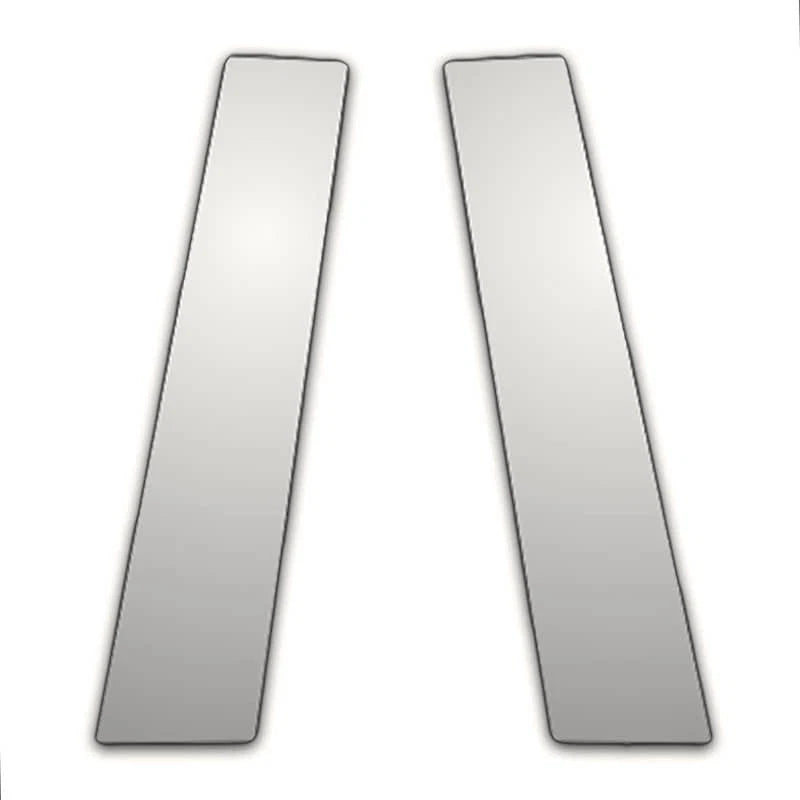 2Pc Chrome Pillar Post Covers Replacement for 1989-1995 Ford Thunderbird