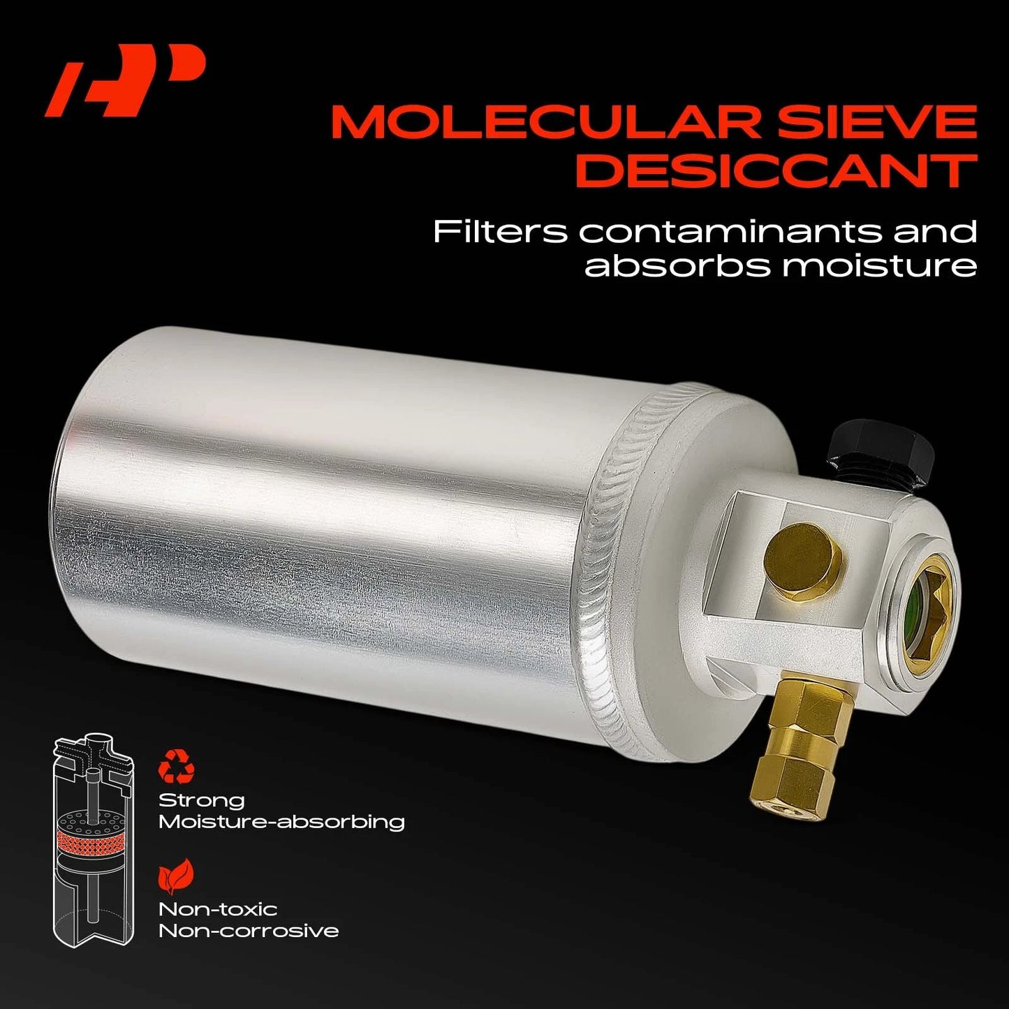A/C Receiver Drier for Mercedes-Benz W463 G55 AMG G63 AMG (2002–2018)