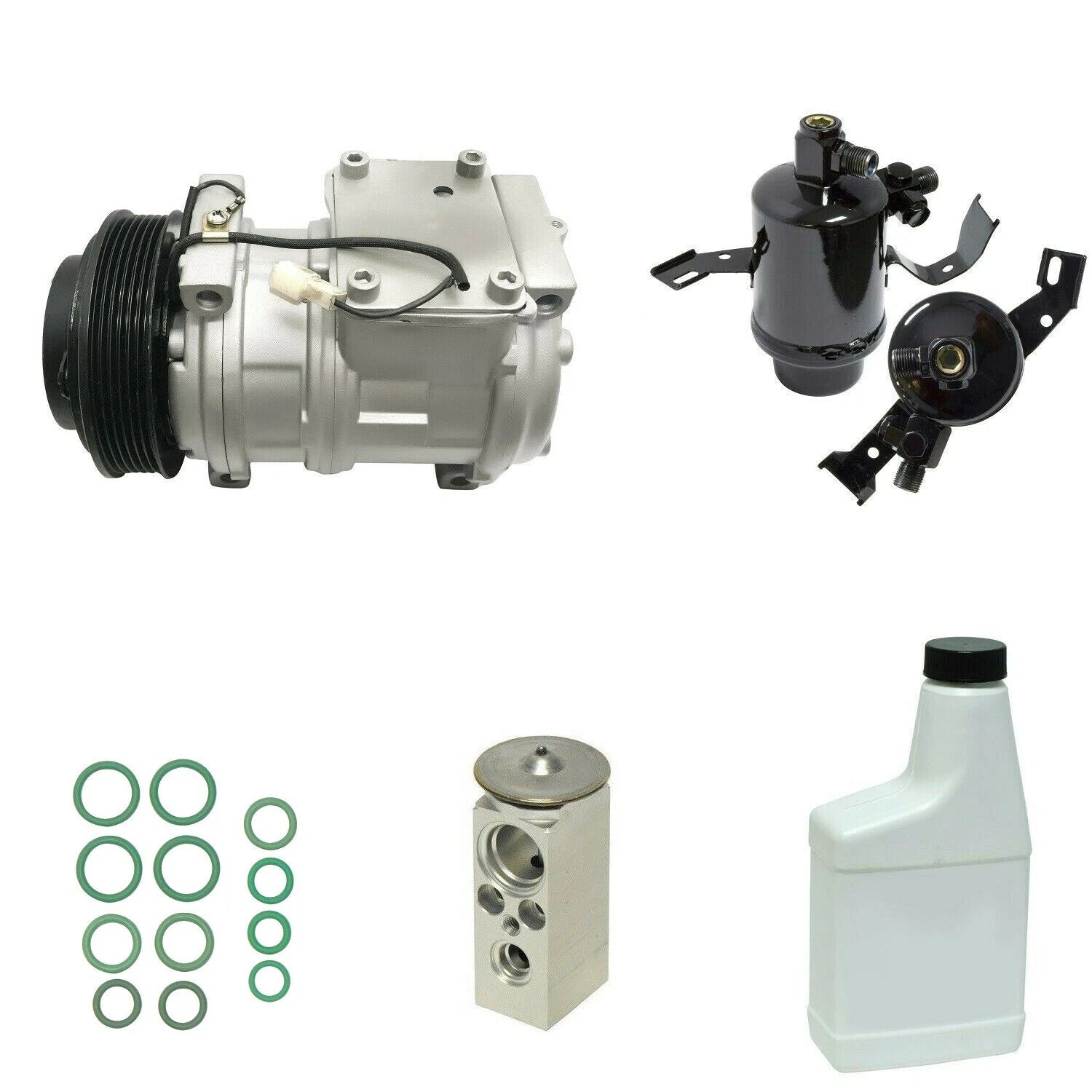 AC Compressor Kit with Drier and Valve for Holden Commodore (2006–2013)