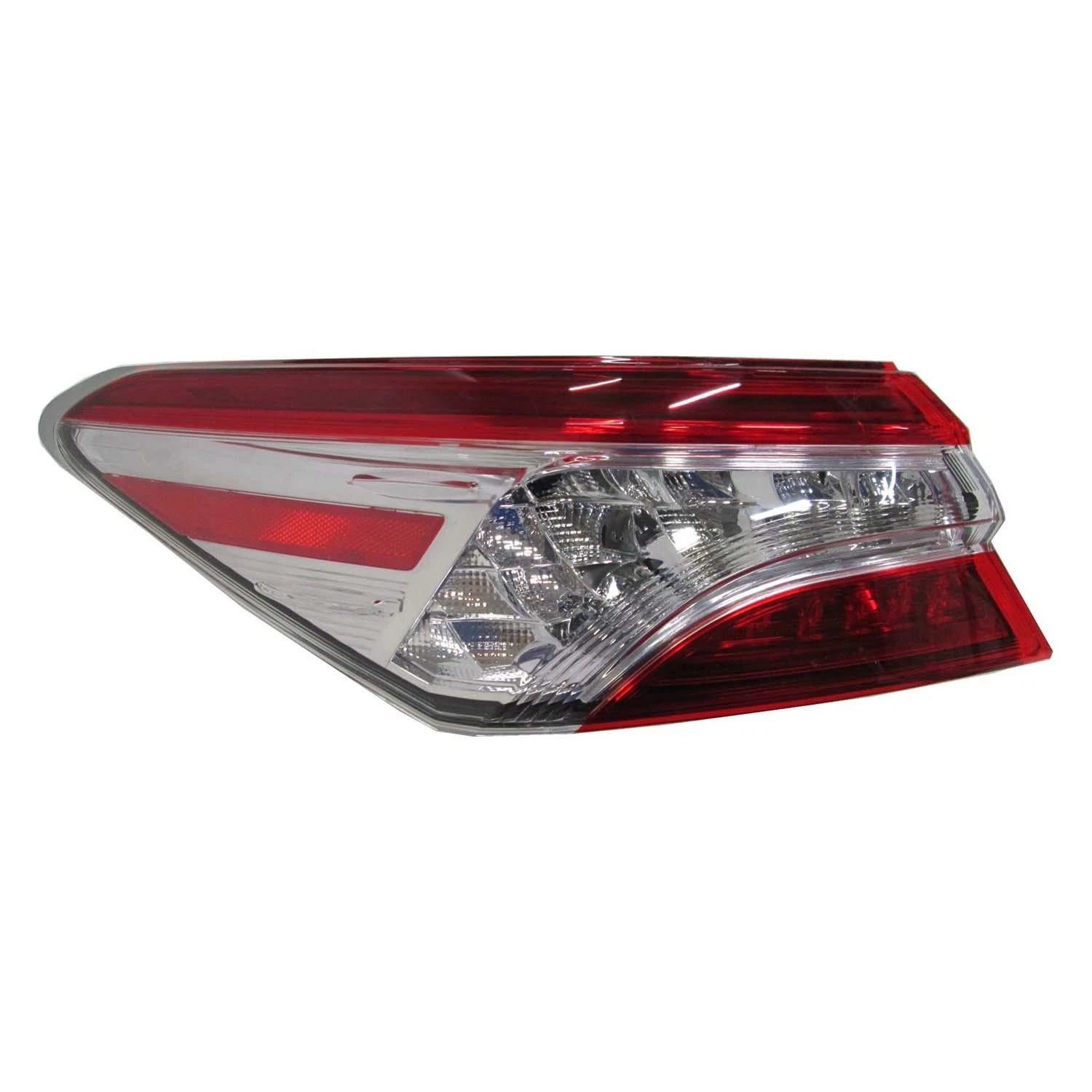 Replacement Driver Side LED Outer Tail Light Assembly w/o Smoke Tint