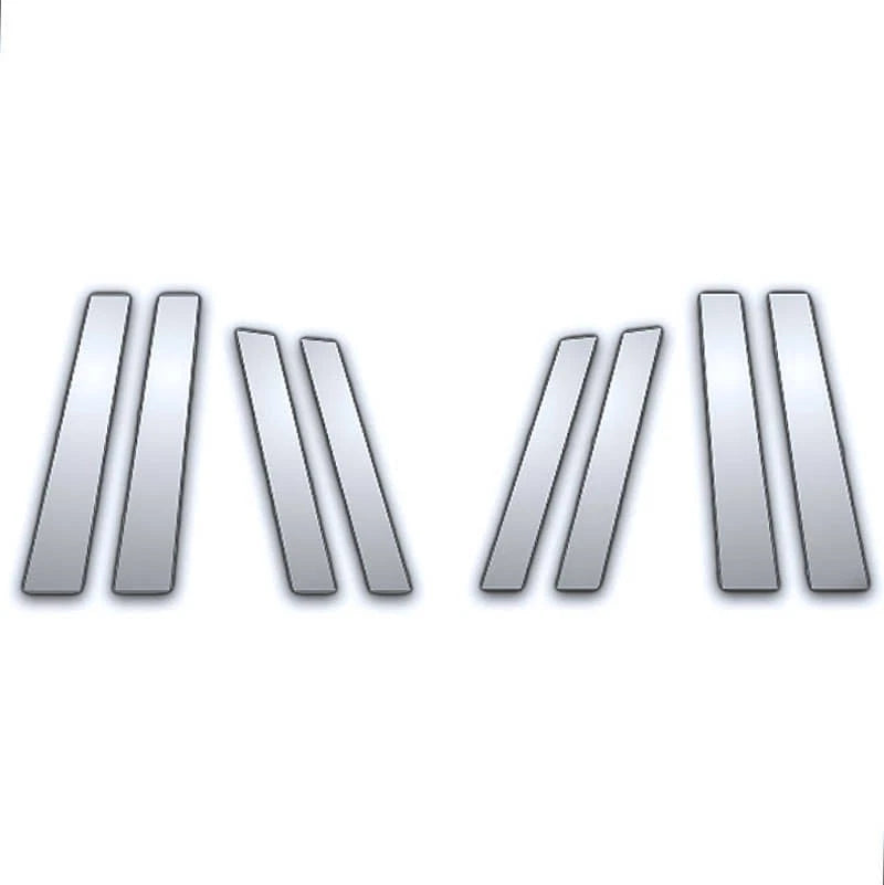 6Pc Chrome Pillar Post Covers Replacement for Honda Odyssey (2005–2010)