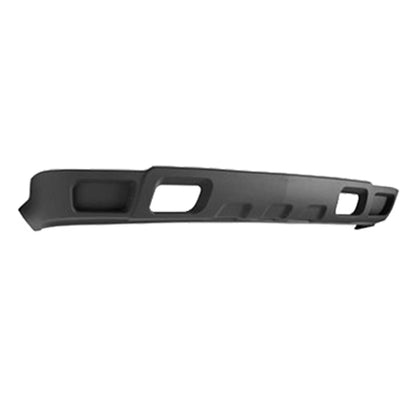 Replacement Gray Front Air Deflector w/o Fog Light Holes w/Tow Hook Holes