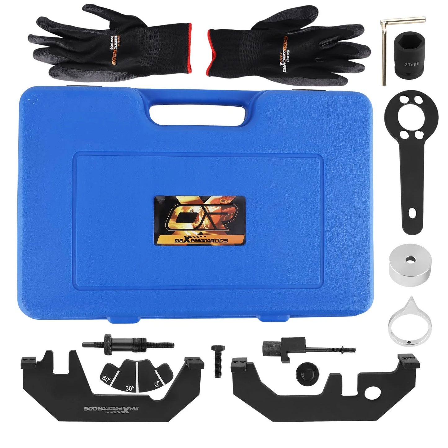 Camshaft Alignment Extractor Installer Tool Set for BMW N62/N62TU/N73 (12 pcs, 2005–2015)
