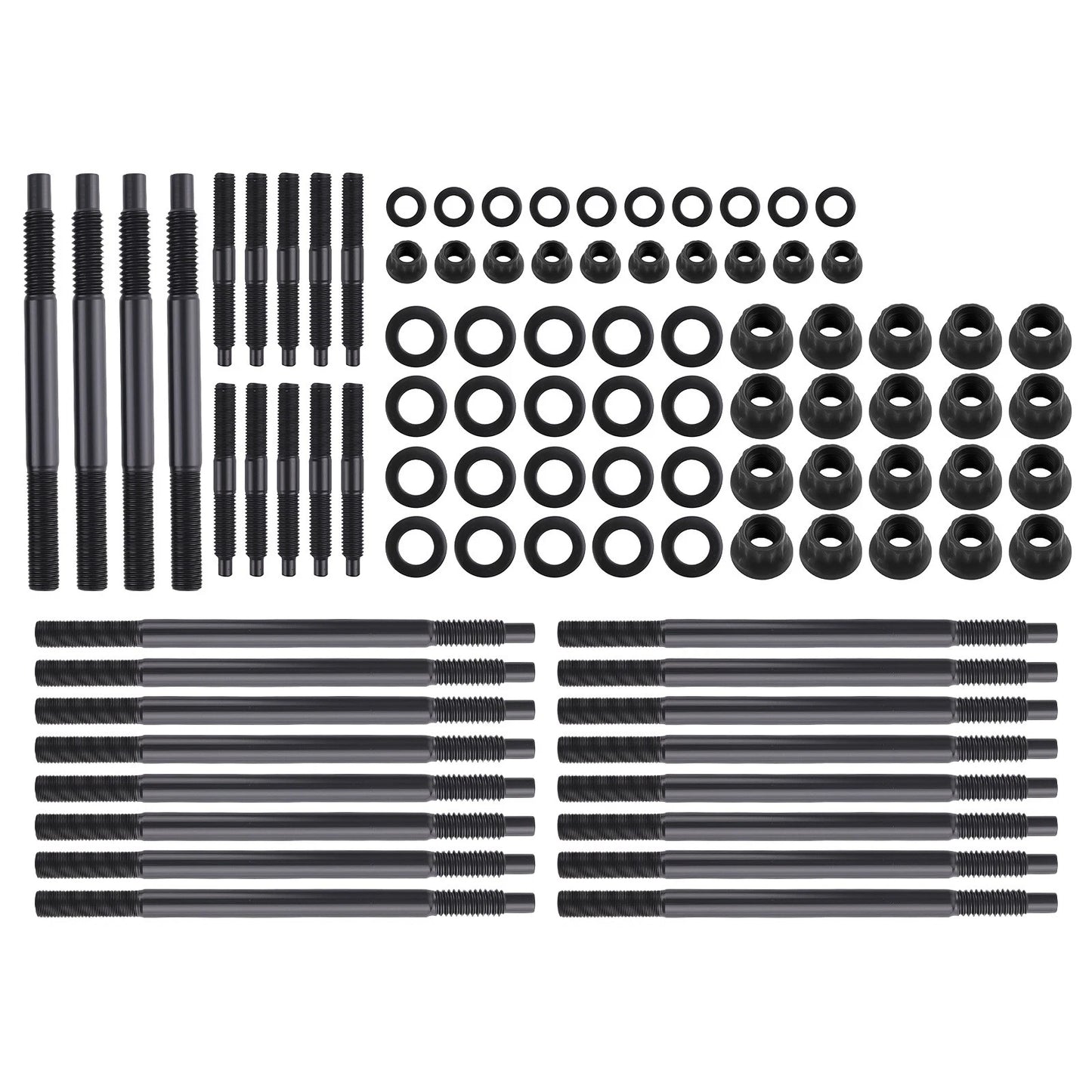 Head Stud Kit for Chevrolet Silverado 4.8L 5.3L 6.0L (1999–2003) Chromoly 8740