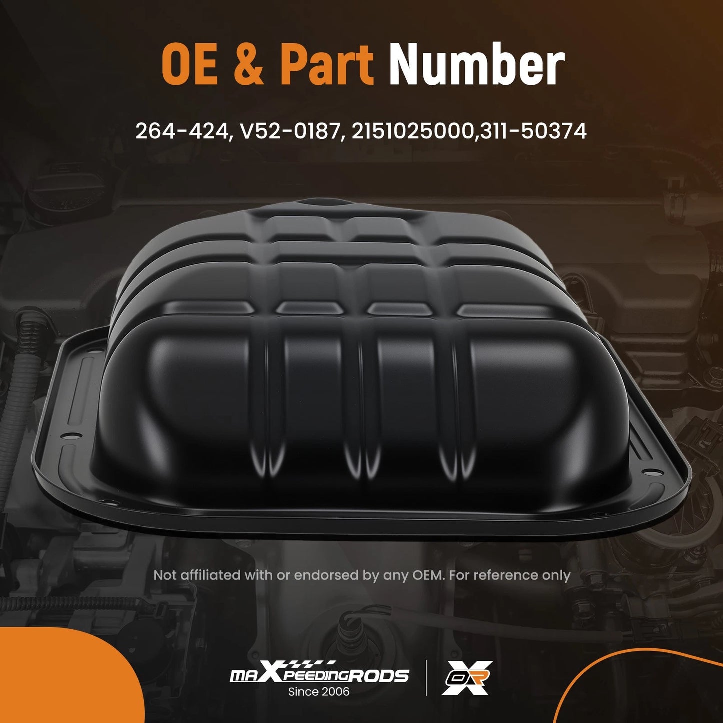 Front Oil Pan for Infiniti QX60 (2014–2016) and Nissan Altima (2007–2015)