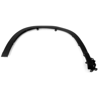 Replacement Black Textured Polypropylene Driver Side Front Wheel Opening Molding