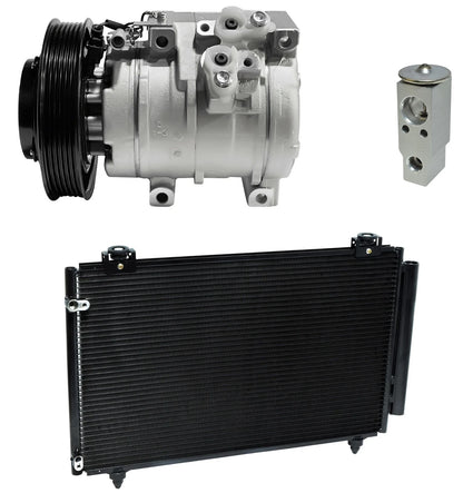 A C Compressor Kit With Condenser for Toyota Matrix 1.8L (2008–2010)