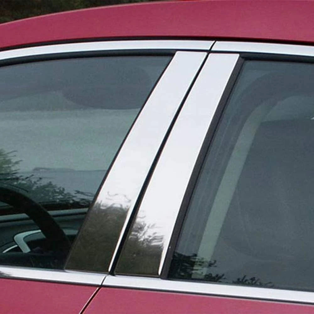 Luxury Chrome Pillar Post Set 4pc for Buick LaCrosse (2010–2016)