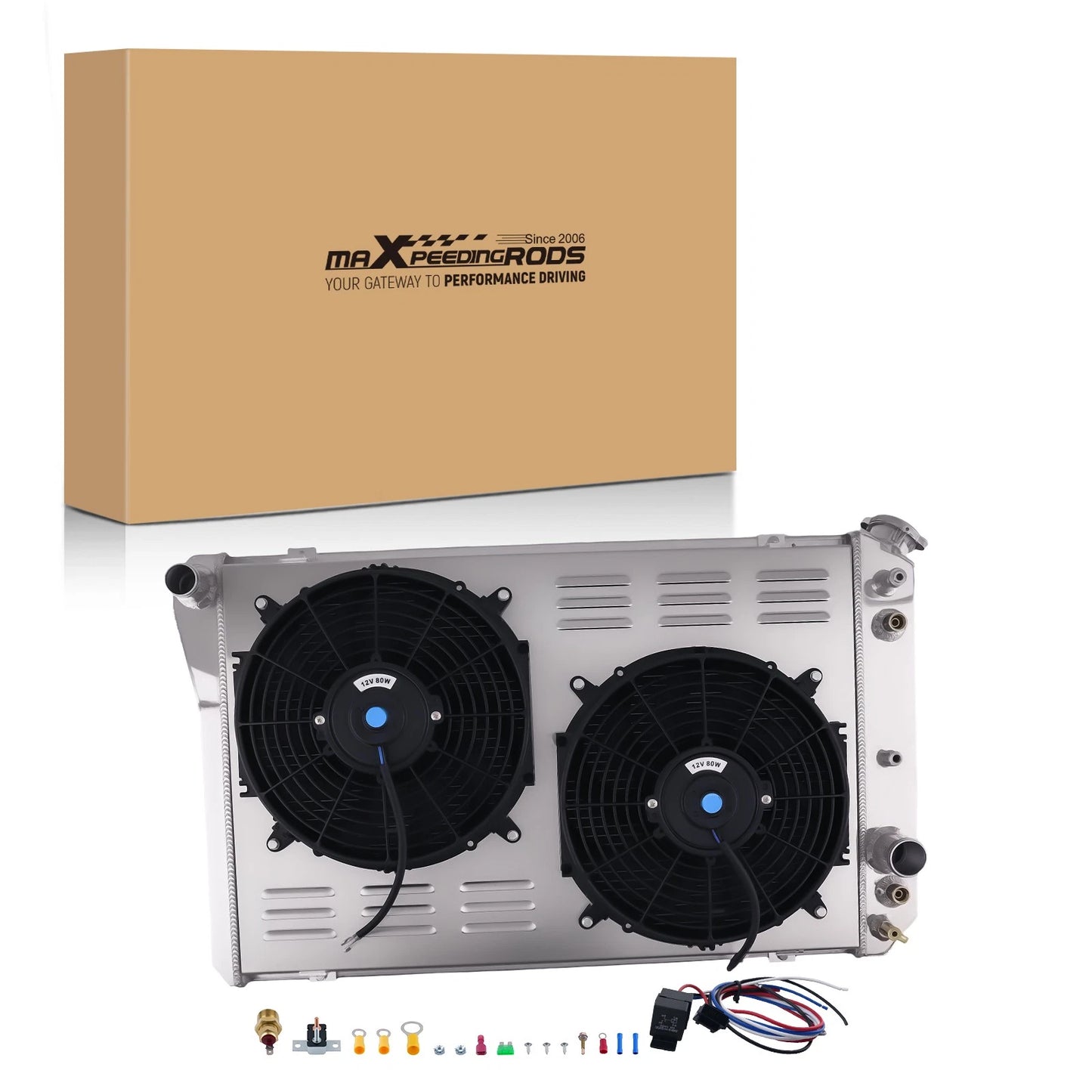 Aluminum Radiator Shroud Fan for Chevrolet Camaro (1982–1984)