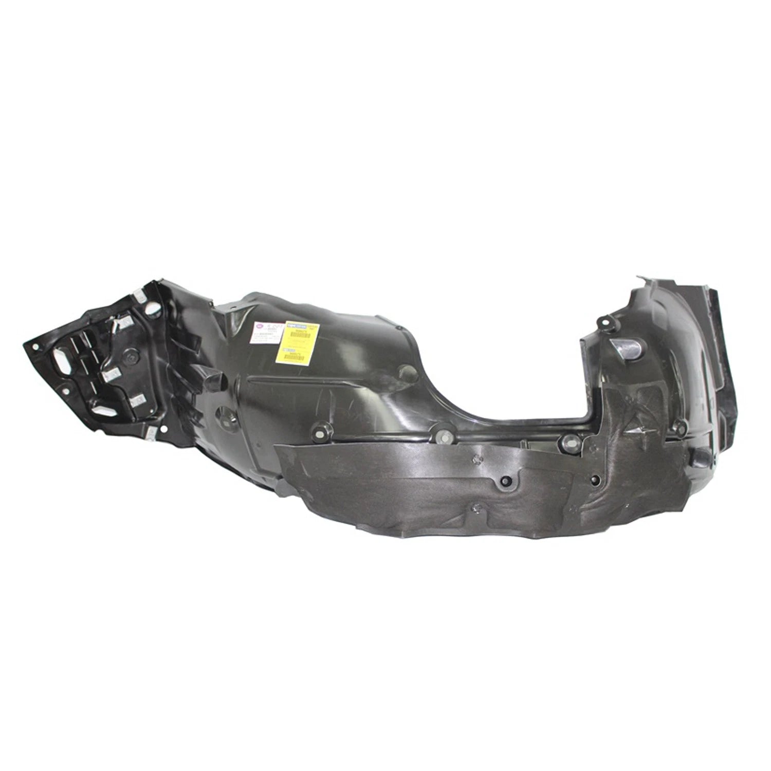 Replacement LLDPE Plastic Driver Side Front Fender Liner w/Insulating Foam