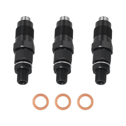 3x Fuel Injector Set for Kubota R310 R310BH Wheel Loader (1996–2003)
