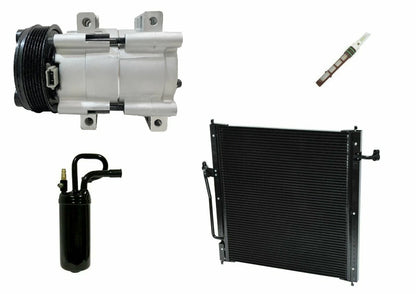 A/C Compressor with Condenser Replacement for Mazda B2300 2001-2004