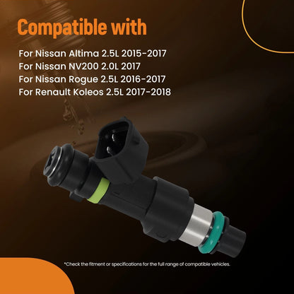 4PCS Fuel Injectors for Nissan NV200 Altima (2015–2017, 2017) (2015–2017)