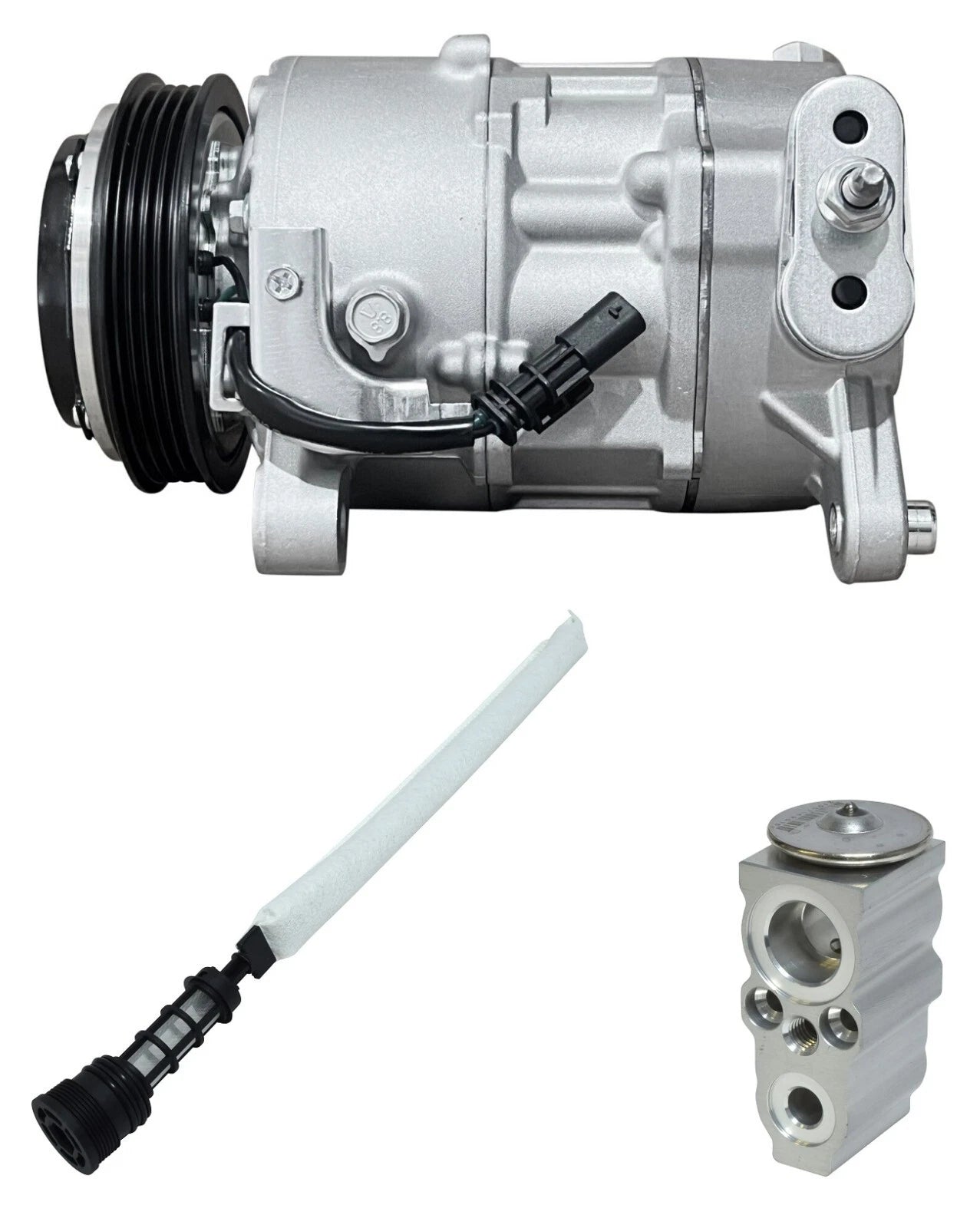 AC Compressor Kit Replacement for Chevrolet Silverado 1500 6.2L (2019–2019)