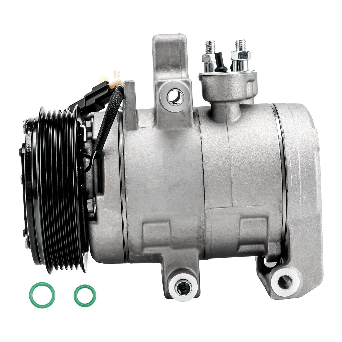 A/C Compressor w/ 6-Groove Pulley for Ford Mustang (2011–2022)