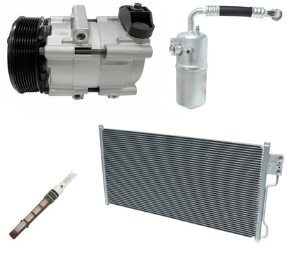 AC Compressor Kit with Condenser for Lincoln Blackwood 5.4L (2003–2003)