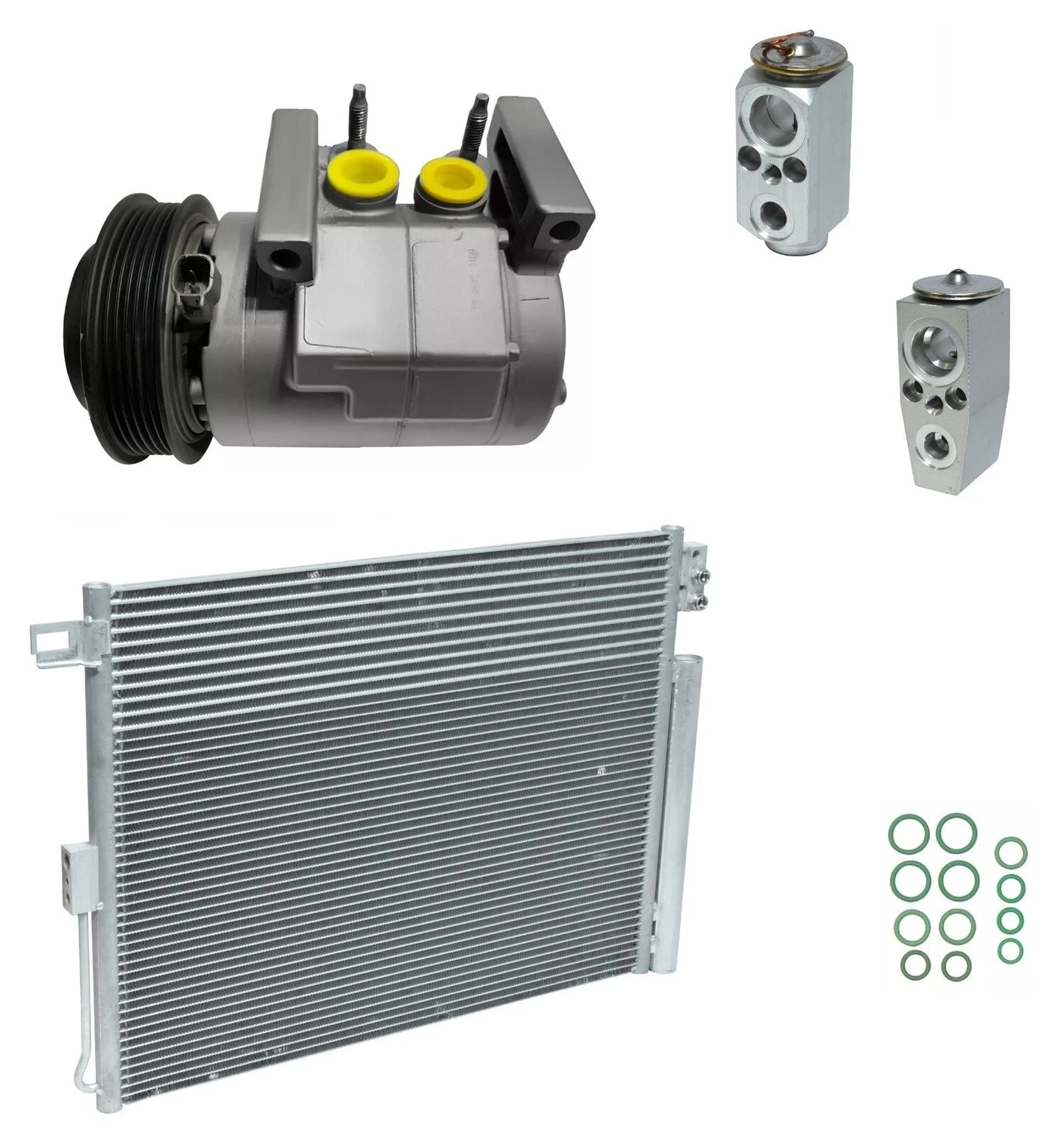 AC Compressor Kit With Condenser for Dodge Durango 3.6L (2012–2012)