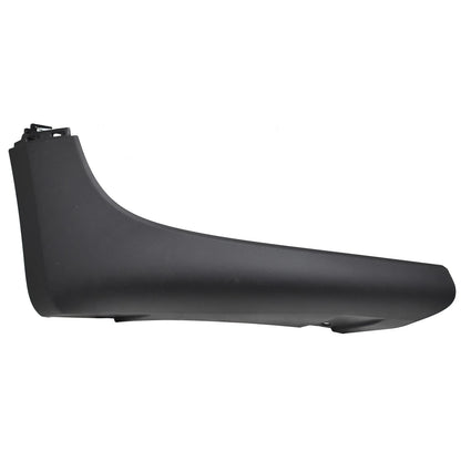 Black Textured Front Passenger Side Lower Spoiler w/o Park Assist Sensor Hole