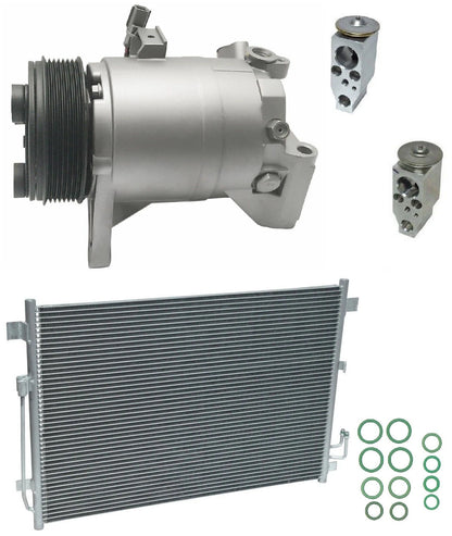 A C Compressor Kit with Condenser for Nissan Quest 3.5L (2011–2014)