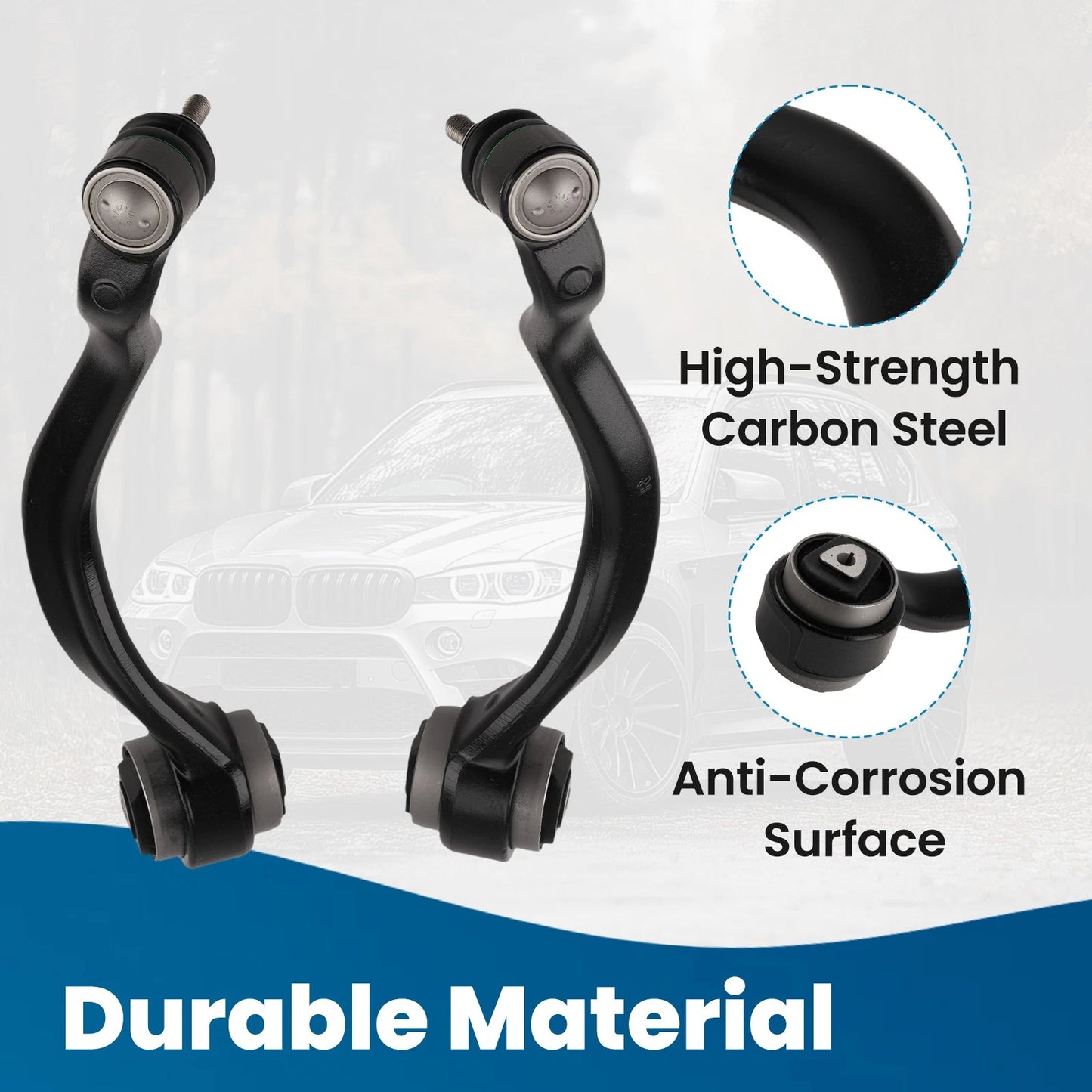 Front Lower Forward Control Arms Assembly for BMW X5 X6 (2008–2019)
