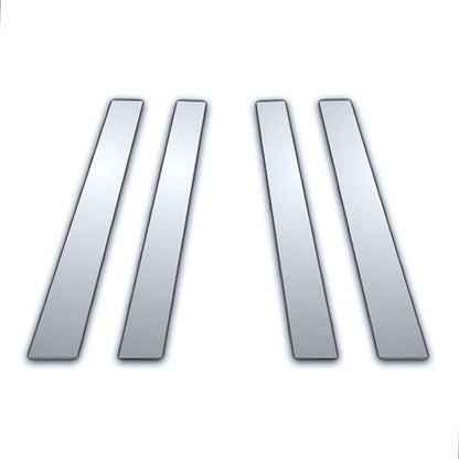4Pc Chrome Pillar Post Covers for Ford Escape (2008–2012)