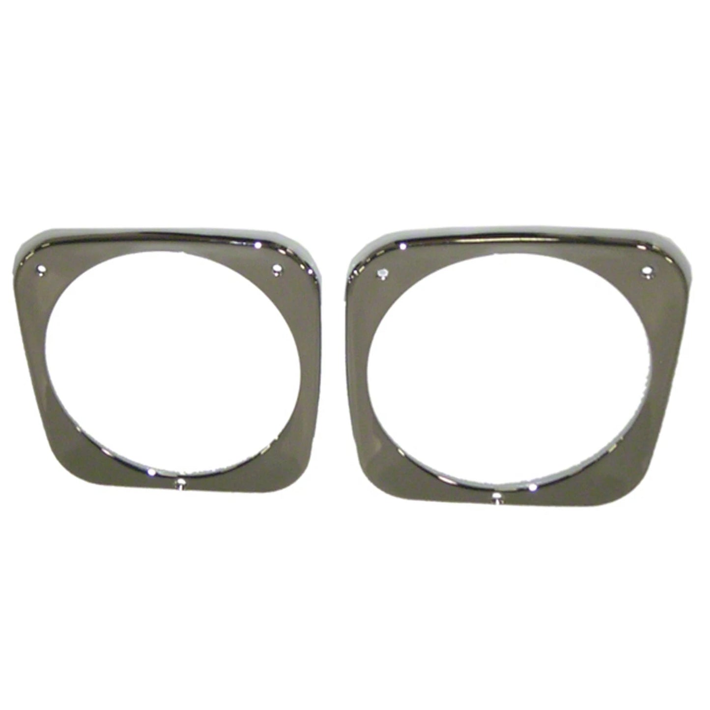 Headlight Bezels Replacement Chrome Pair for Ford Escape (2013–2019)