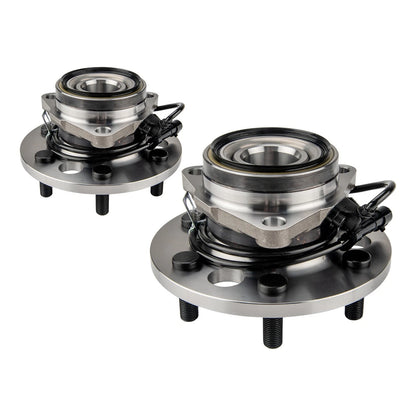 Front Wheel Hub Assembly Pair for 1995-1998 Chevy K1500 & GMC K1500 (1995–1998)