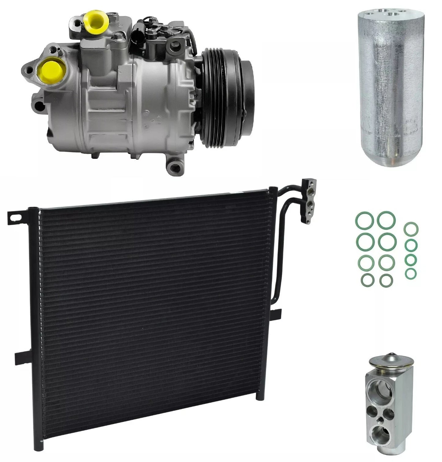 AC Compressor Kit with Condenser for BMW X3 3.0L (2006–2010)