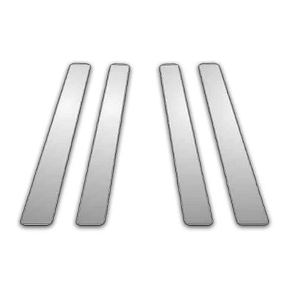 4Pc Chrome Pillar Post Covers for 88-94 Lincoln Continental - P4021
