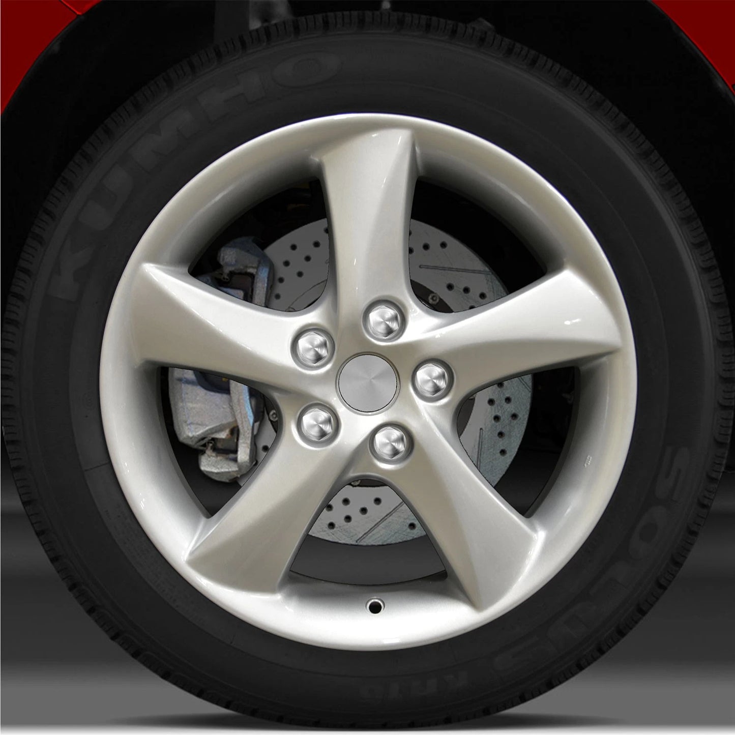 17x7 Factory Wheel (Bright Fine Silver) For 2002-2008 Mazda 6