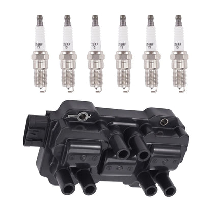 Ignition Coil & Spark Plug for Buick Lucerne 3.9L V6 (2009–2011)