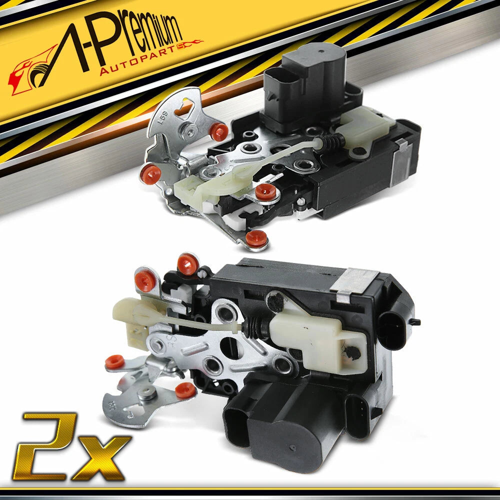 2X Front Door Lock Actuator for Chevrolet S10 GMC Sonoma (1998–2003)