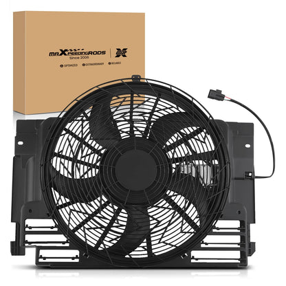 AC Radiator Condenser Cooling Fan Assy for BMW X5 (2000–2006)
