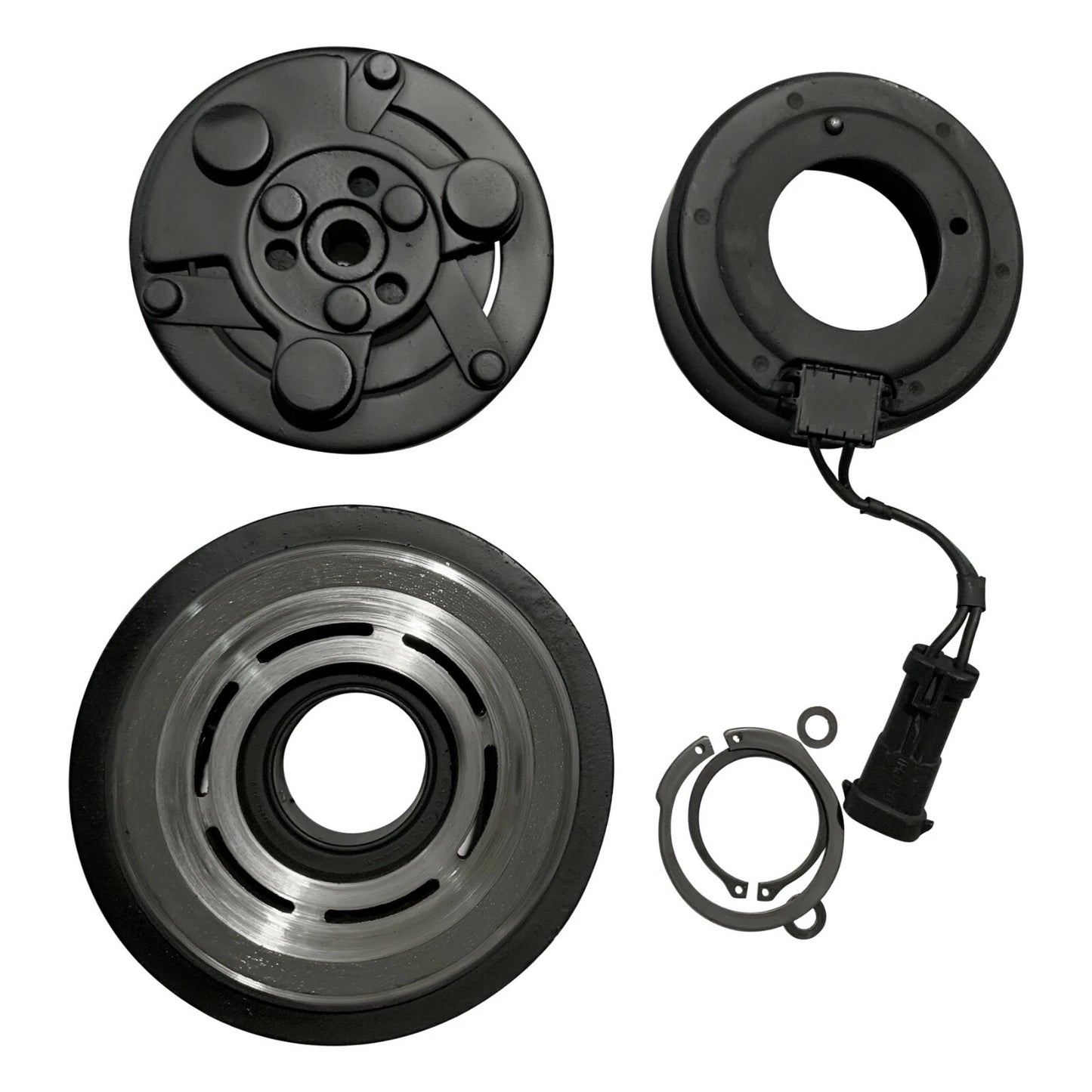 AC Compressor Clutch Replacement for Saab 9-3 2.0L (2005–2008)