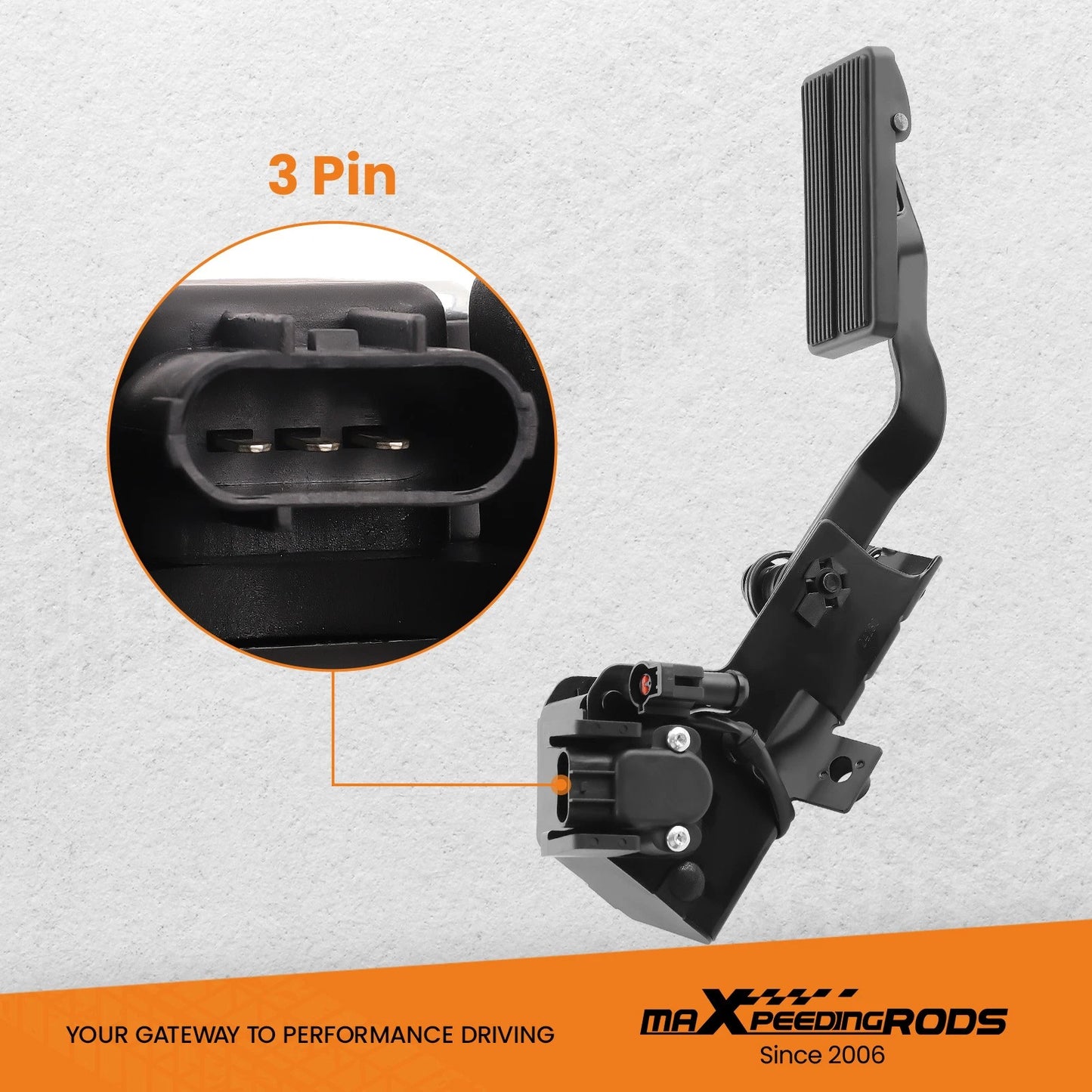 Accelerator Gas Pedal & Sensor For Ford Super Duty (2011–2016)