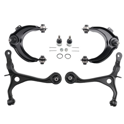 Front Upper Lower Control Arms w/Ball Joint for Acura TSX (2004–2008)