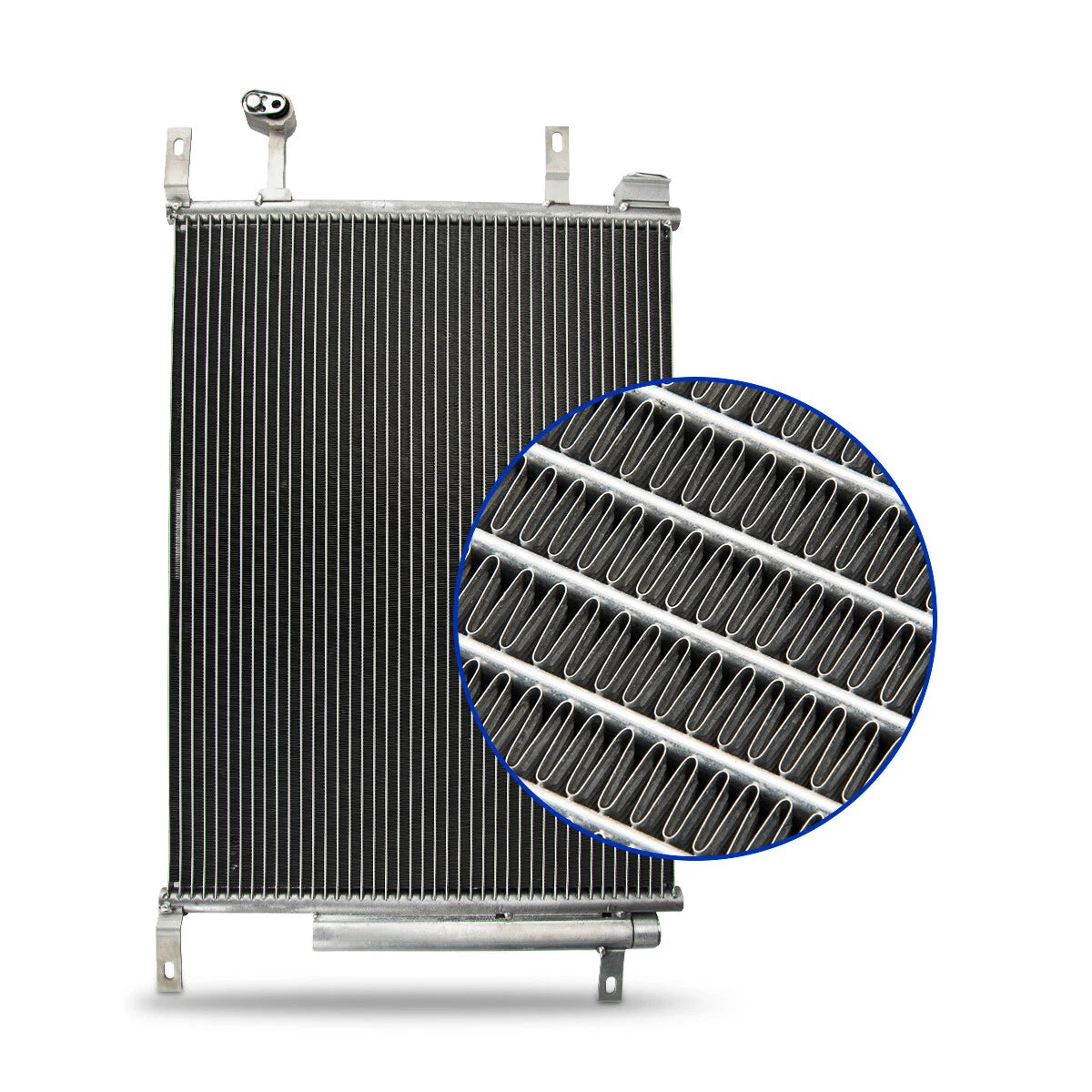 A/C Condenser for 2011–2014 Ford Mustang (3.7L–5.0L) Aluminum Fit