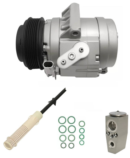 AC Compressor Kit Replacement for Mercury Milan 2.5L 3.0L (2010–2010)